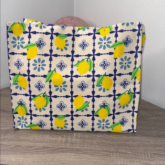 Eccolo Handbags - Canvas Lemon Tote Bag